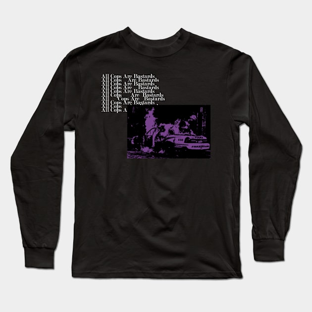 ACAB 1312 - Black Long Sleeve T-Shirt by Vortexspace